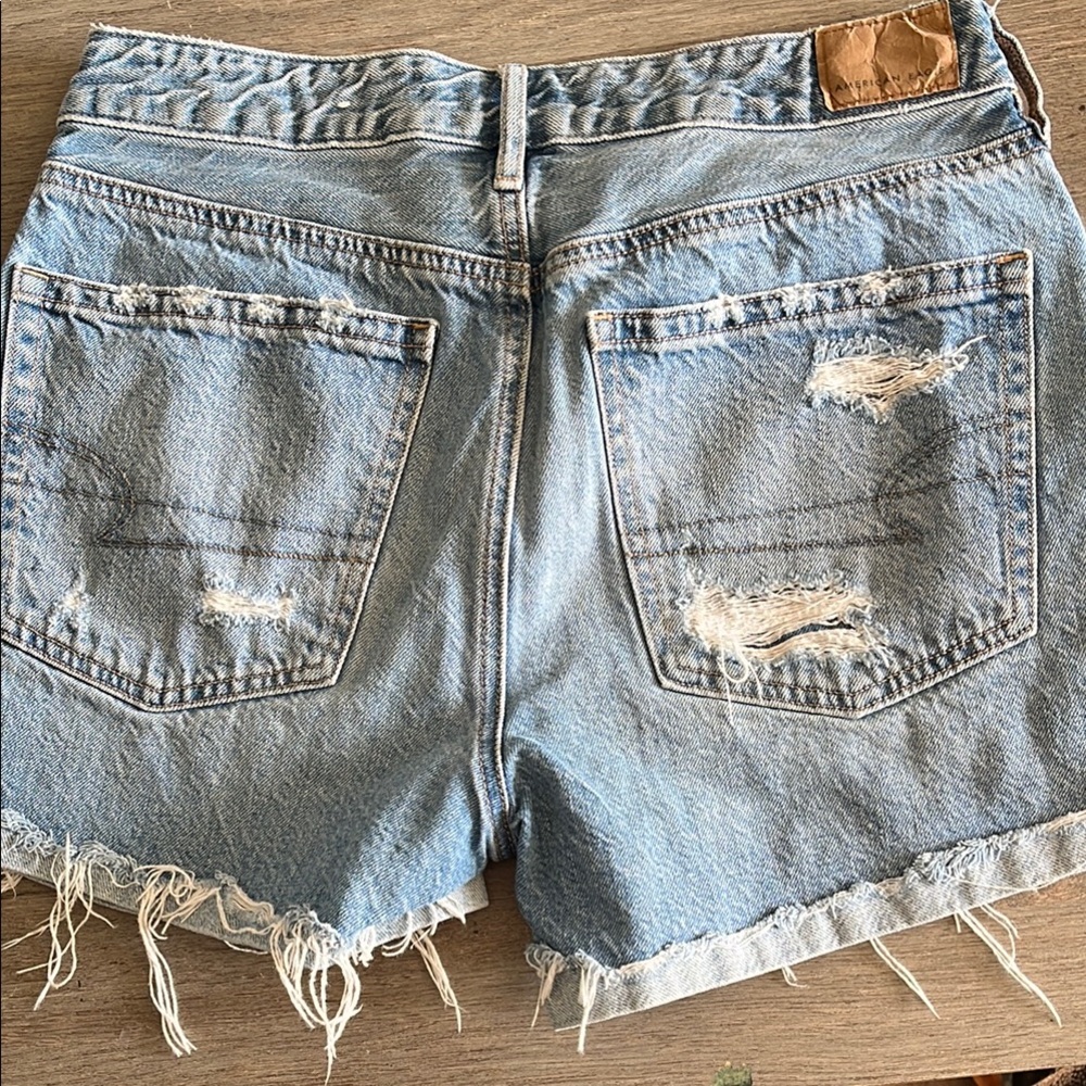 Distressed Denim Shorts - Picture 5 of 8